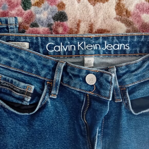 Calvin Klein High Rise Ankle Skinny Jeans SIZE 27 - Picture 4 of 6